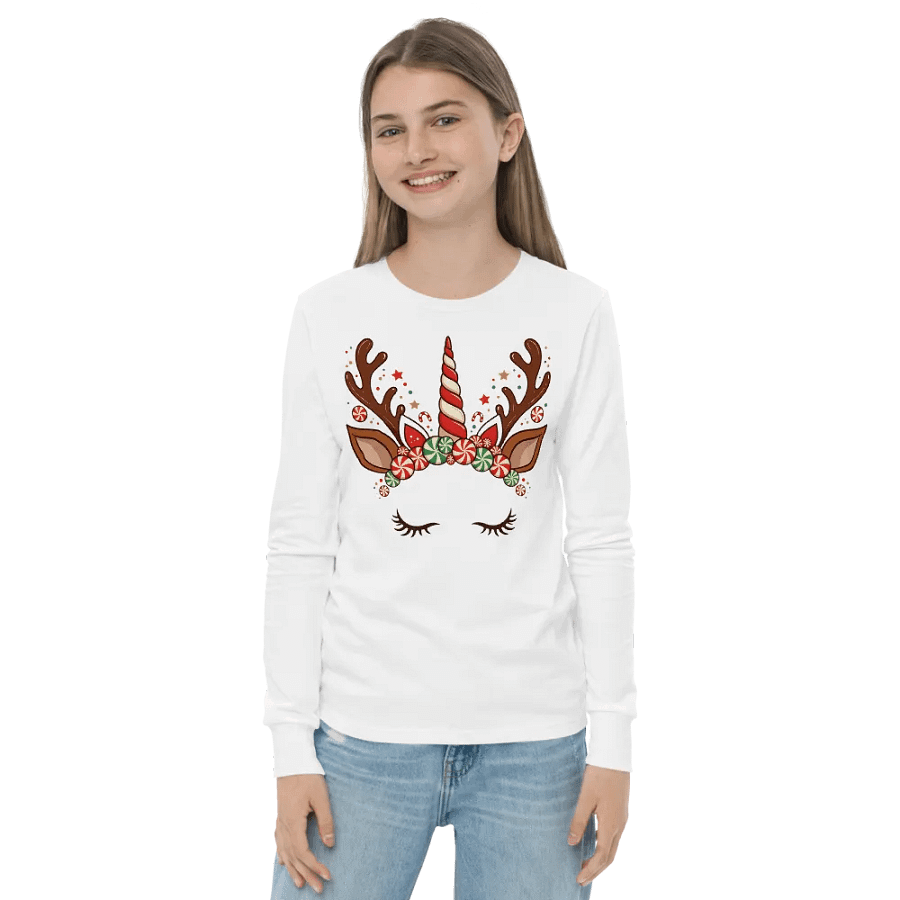 Candyland Antler Unicorn White product image (2)