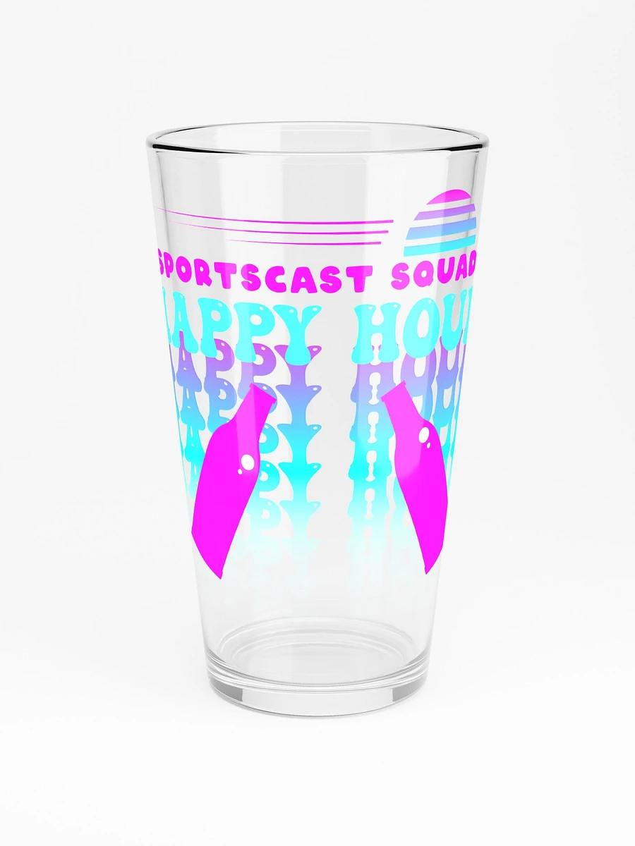 HAPPY HOUR BEER PINT GLASS product image (3)