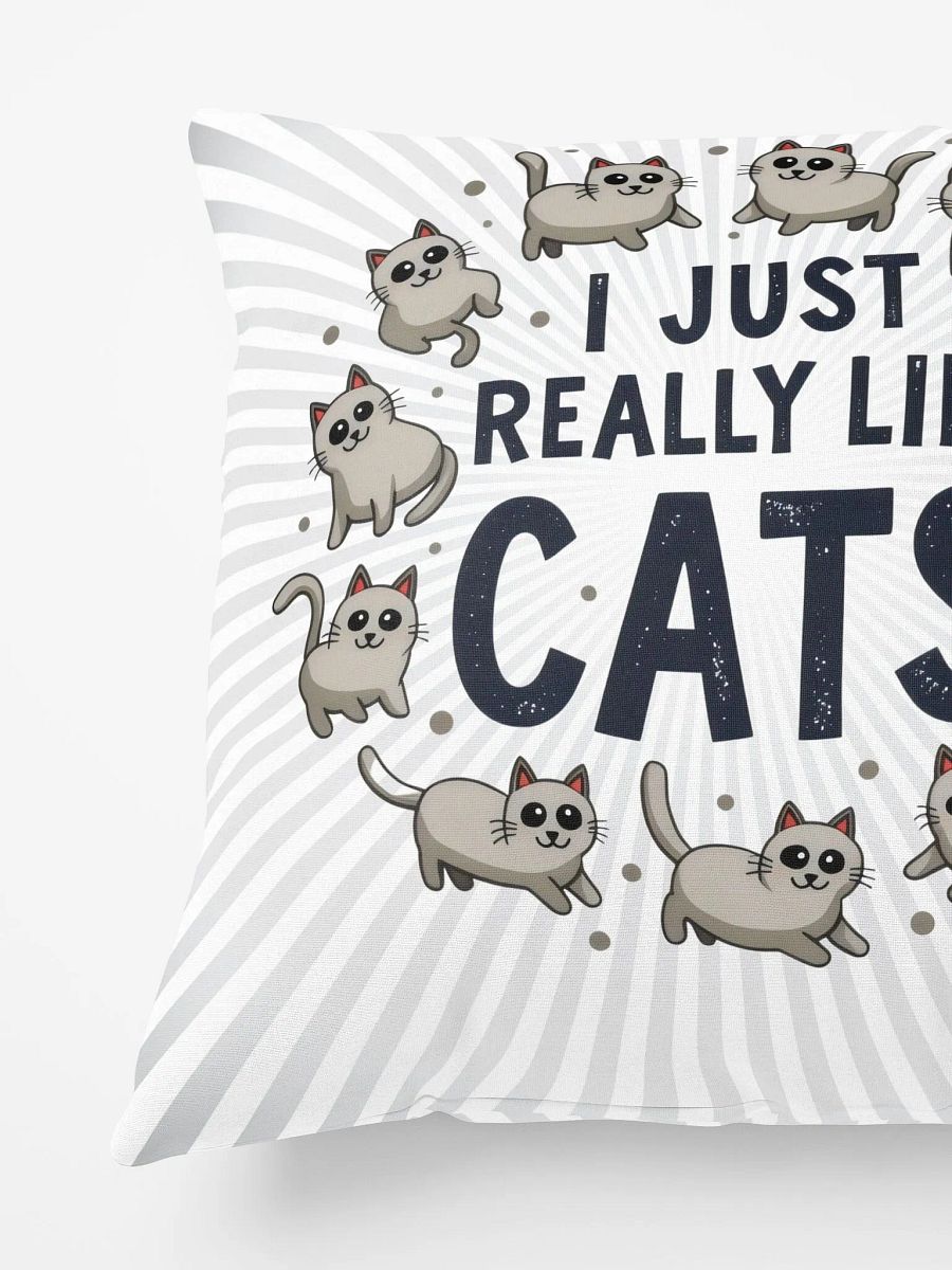 I Just Really Like Cats Pillow product image (5)