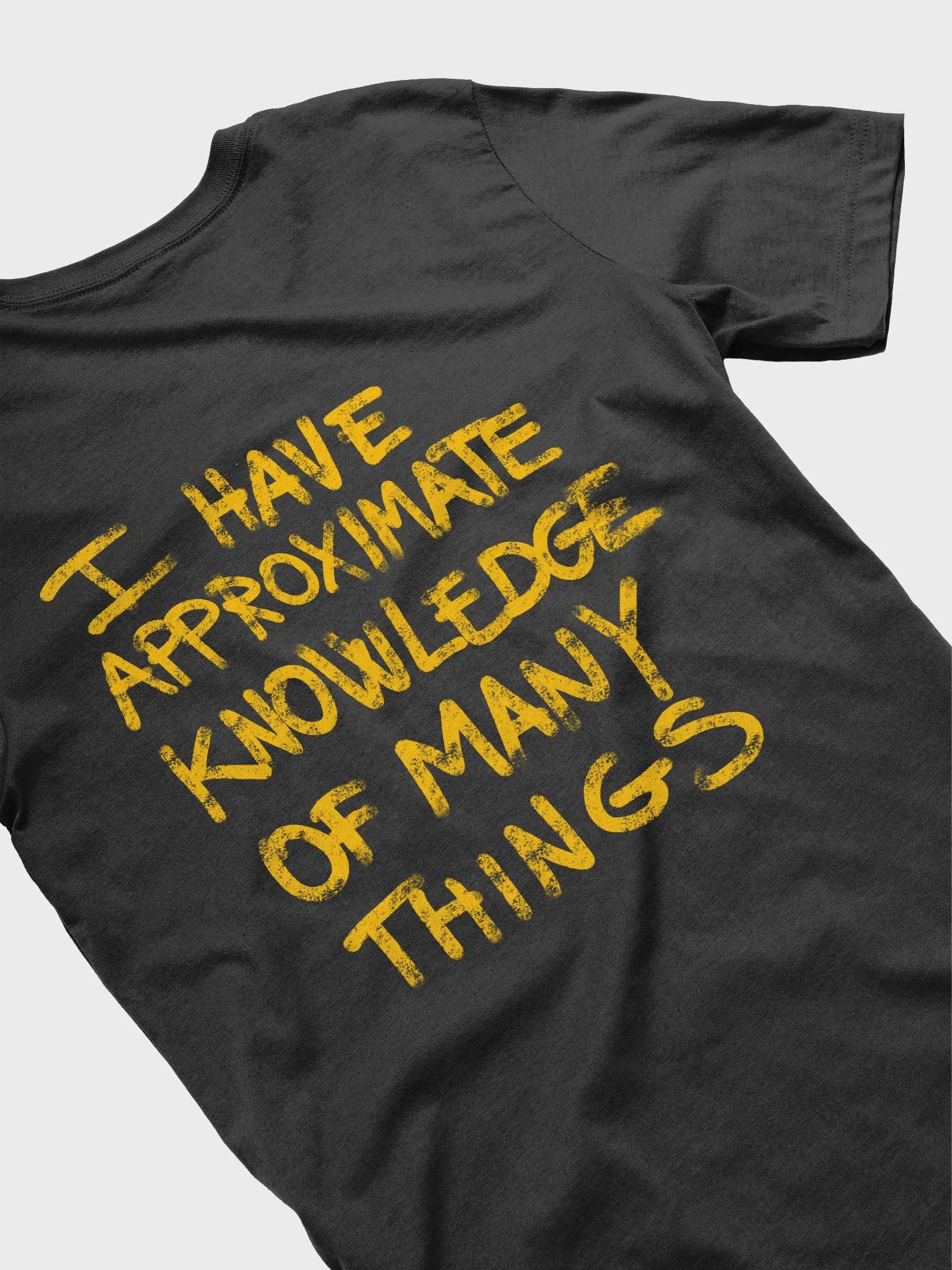 Demon Cat With Text on the Back Supersoft T-Shirt Multicolor product image (4)