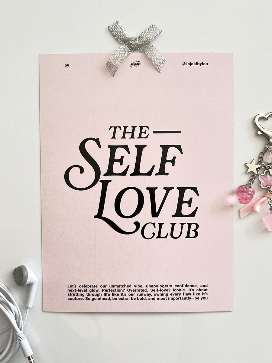 Self Love Club Pink Print product image (3)