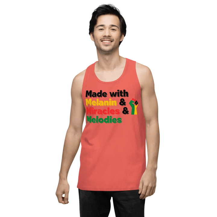 Melanin Miracles Men's Tank Top product image (62)