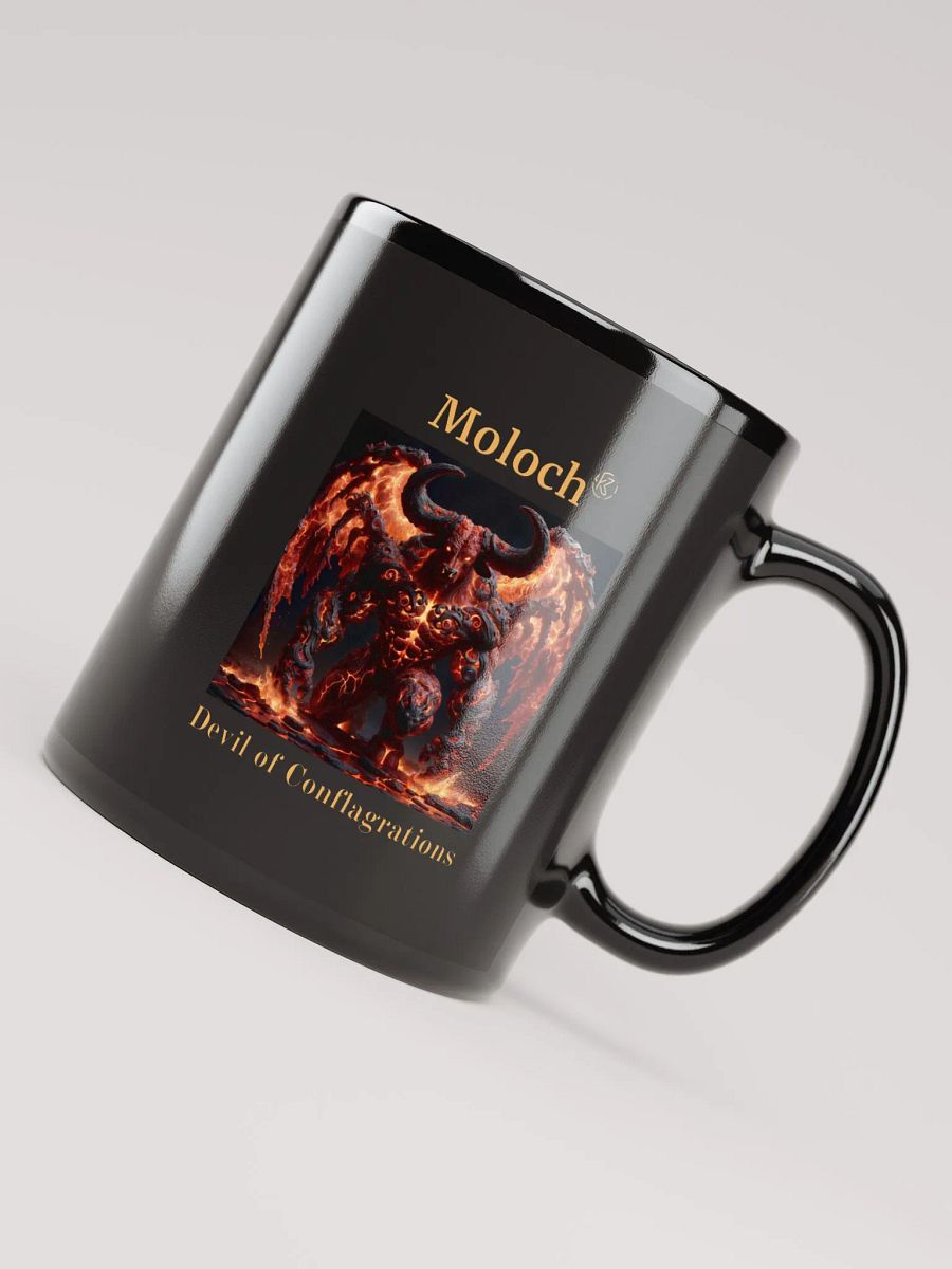 Supernal Moloch | Black Glossy Mug product image (1)