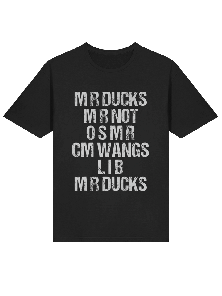 Mr Ducks Mr Not Osmr Cm Wangs Lib Mr Ducks Shirt product image (2)