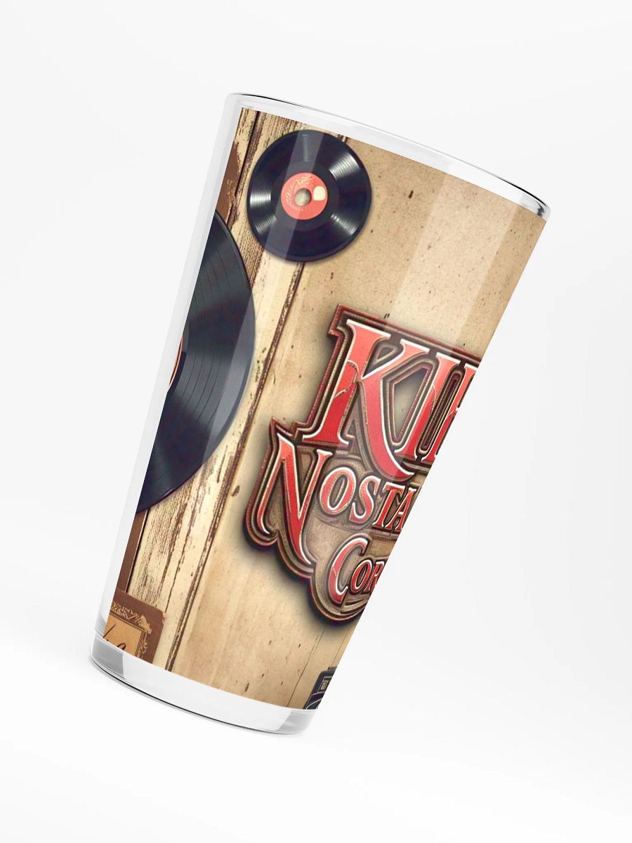 KNC Vintage Logo Pint Glass product image (6)