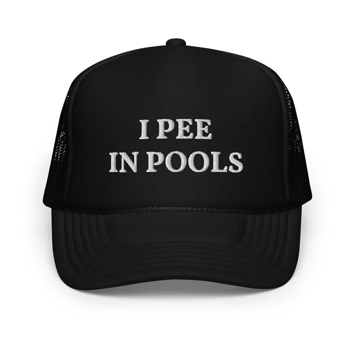 I Pee in Pools - Embroidered Hat Trucker Cap product image (1)