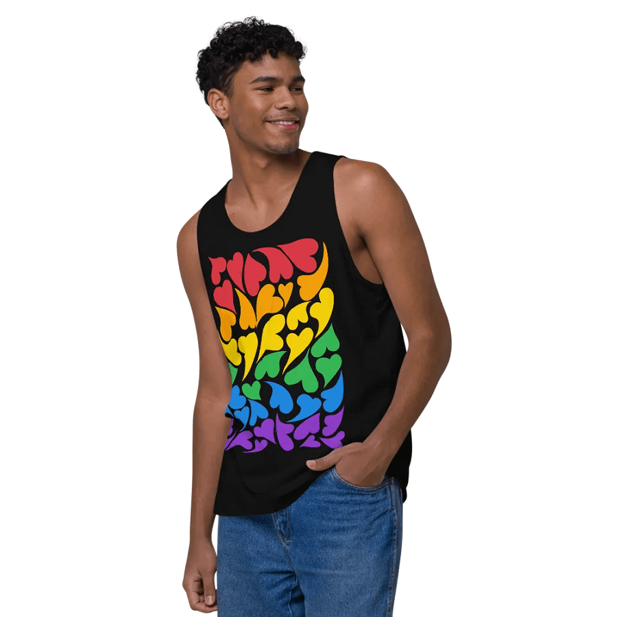 Nestled PRIDE Rainbow Tank Top product image (11)