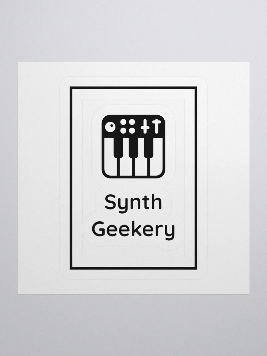 Synth Geekery stickers product image (2)