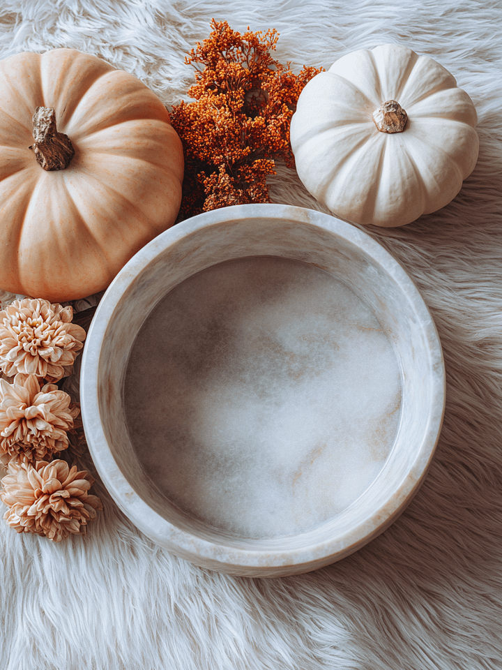 Marble Ceramic Bowl | Modern Home Décor Accent | Luxury product image (1)