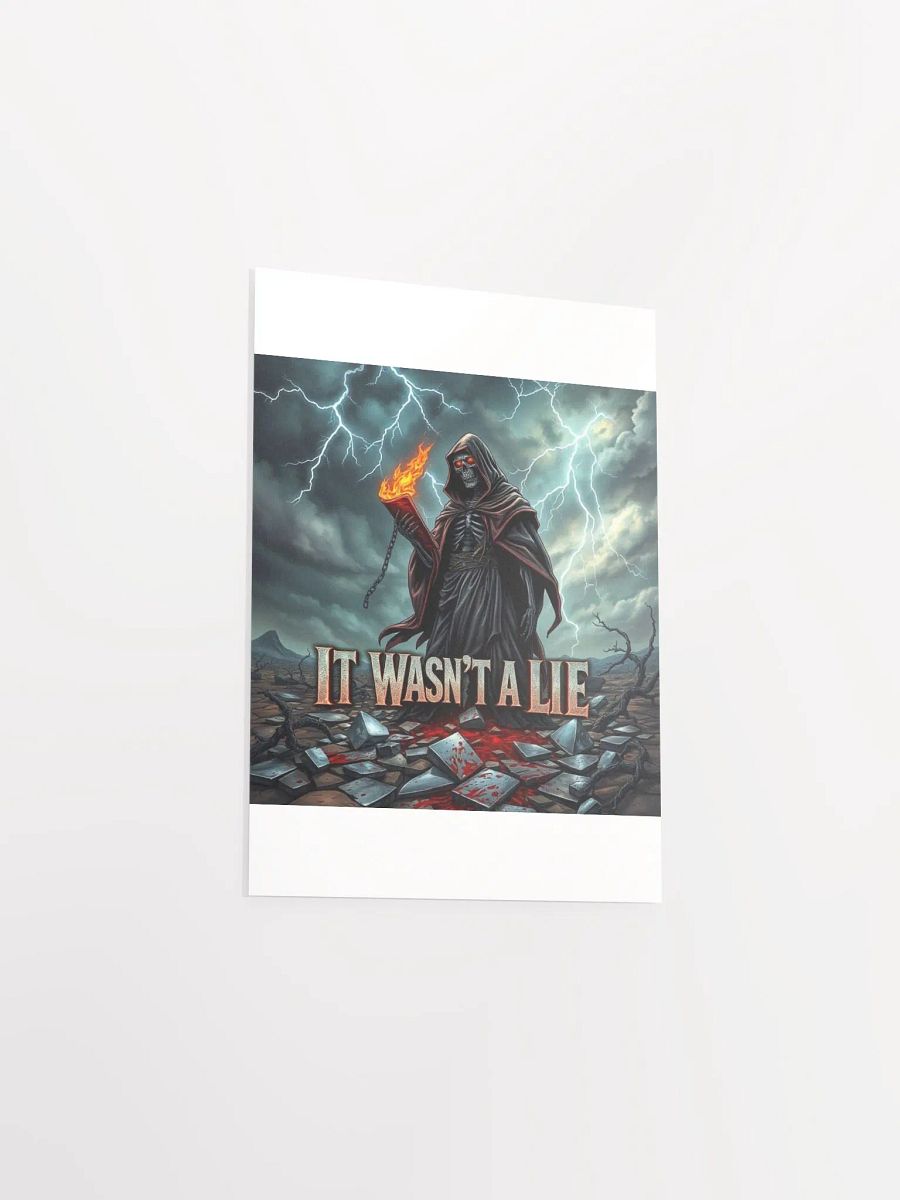 it wasn't a lie Poster product image (36)