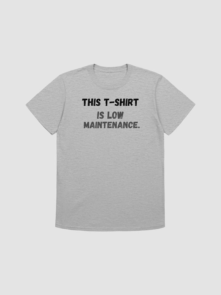 This t-shirt is low-maintenance. product image (1)
