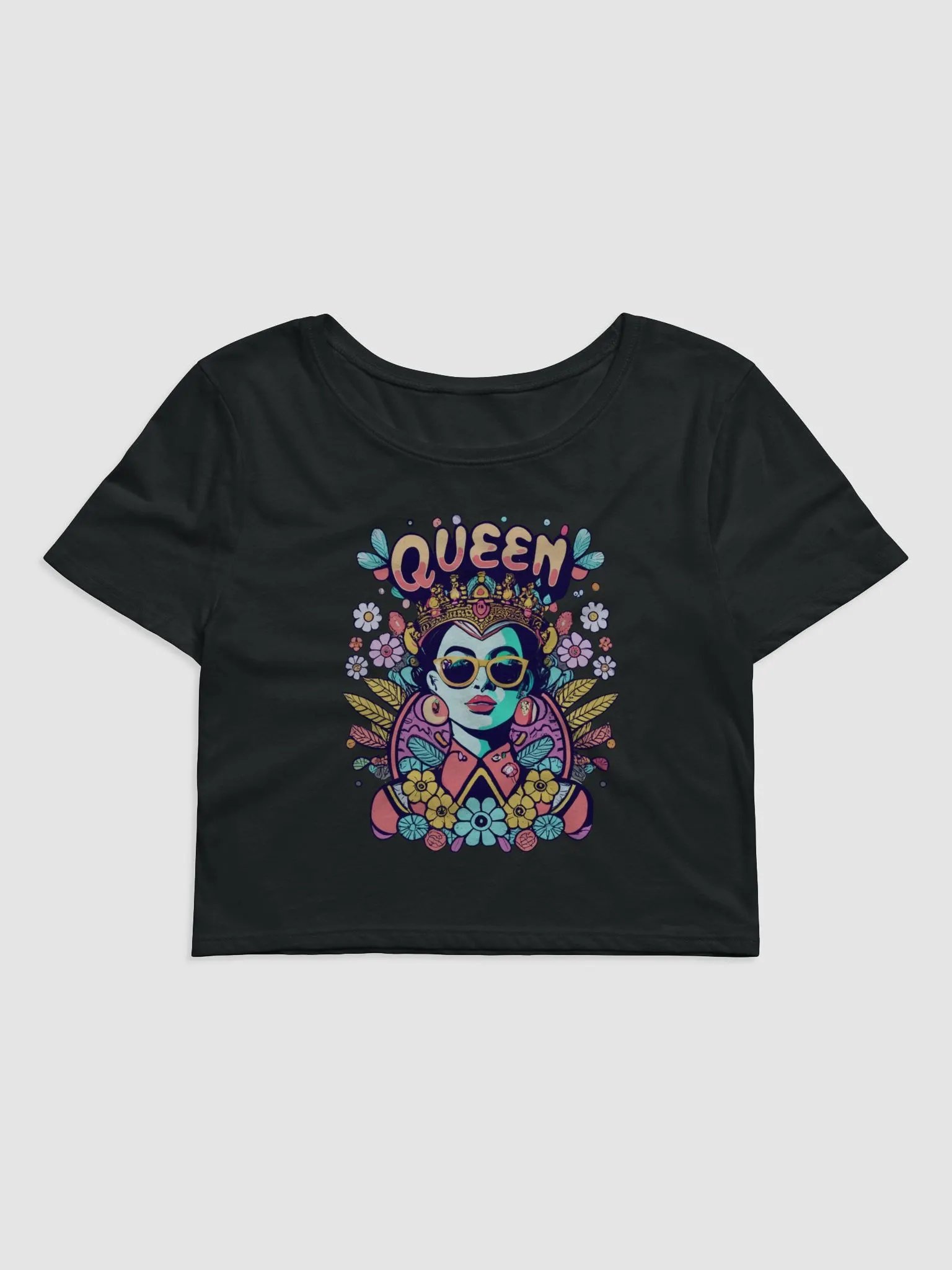 Queen Angelica Womans Cropped Tee product image (1)