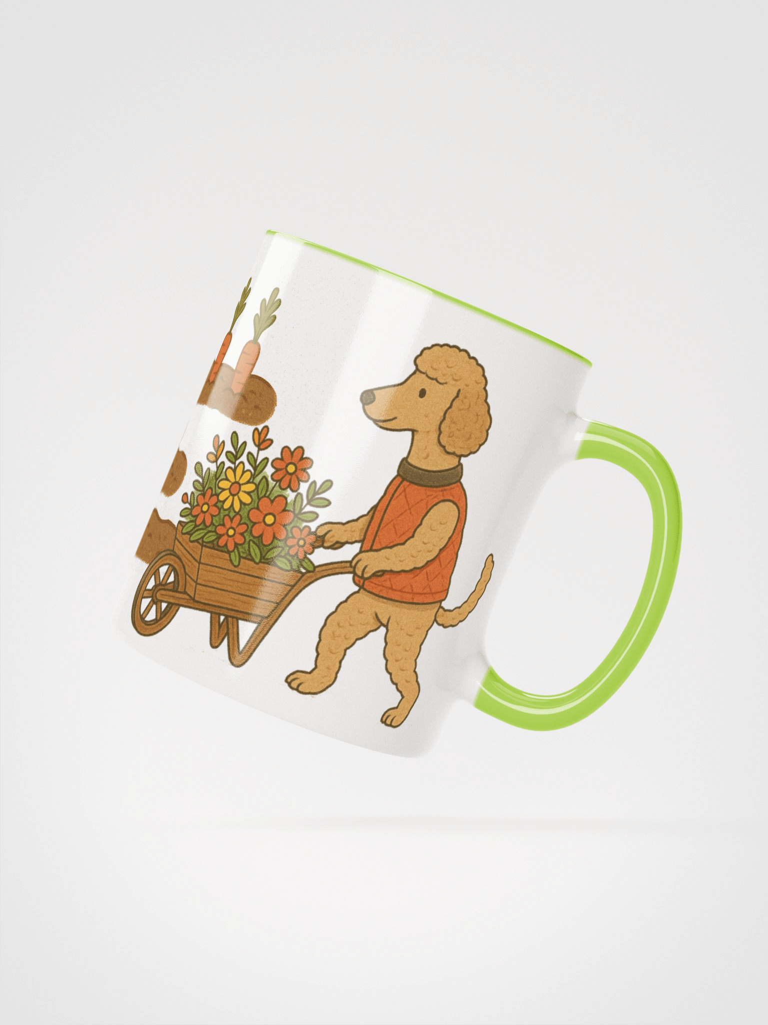 gardening with poodles mug product image (2)