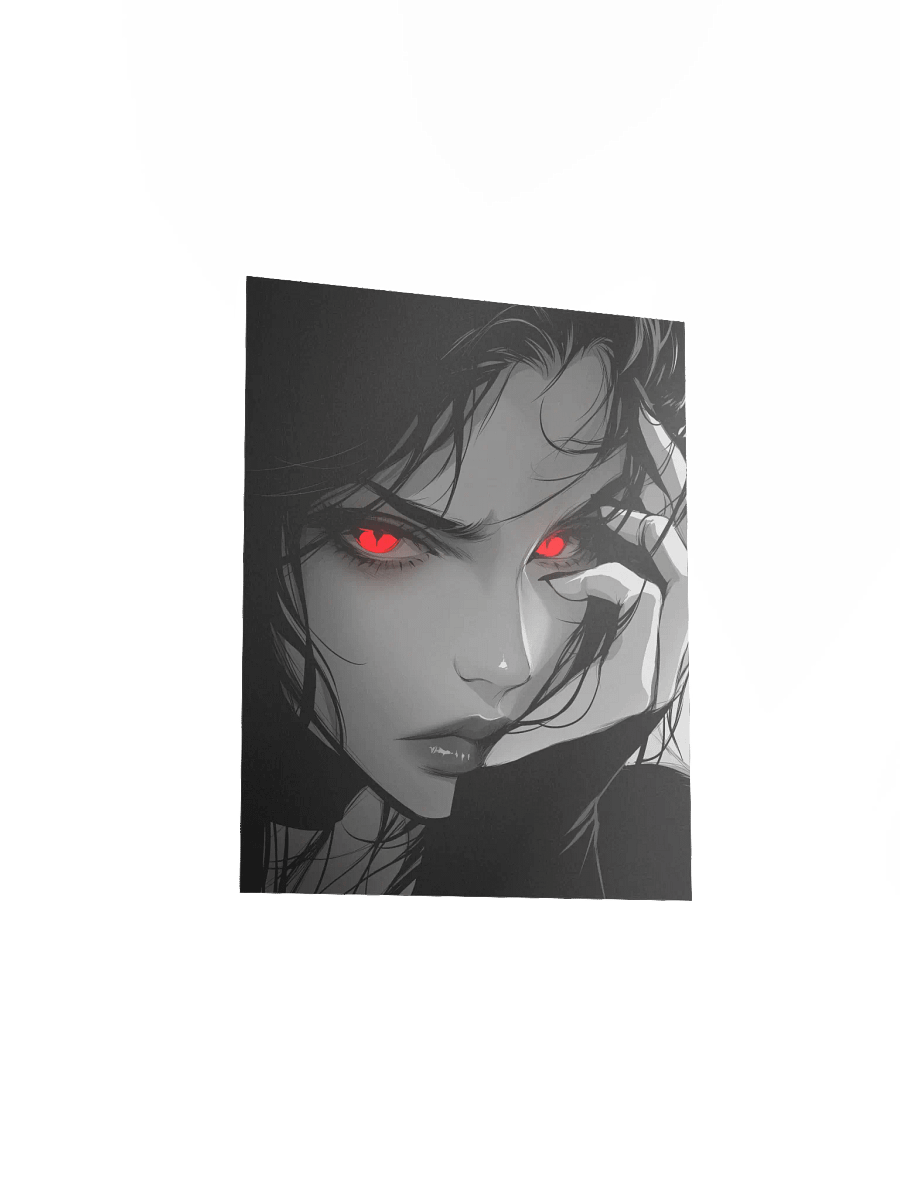 Crimson Vision Matte Poster product image (17)