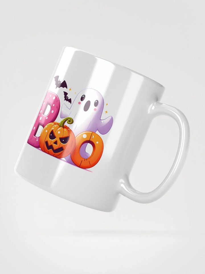 Boo Bat Ghost Pumpkin Halloween Coffee Mug product image (4)