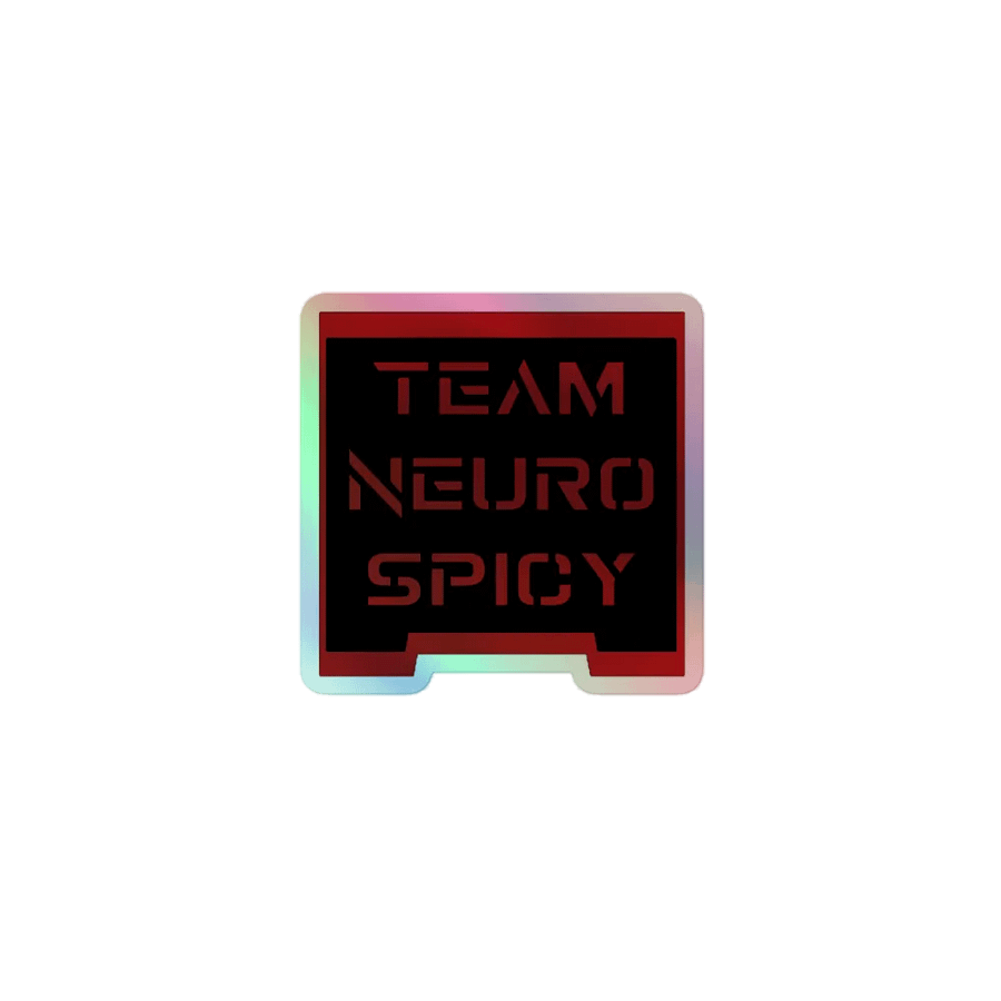 Team Neurospicy Sticker product image (1)