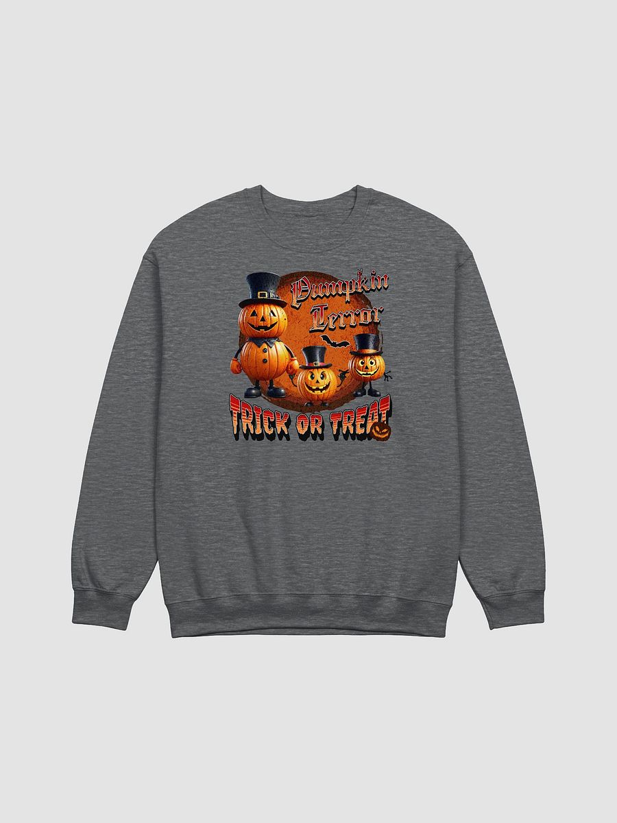 Pumpkin Terror Trick Or Treat Halloween Crewneck product image (3)