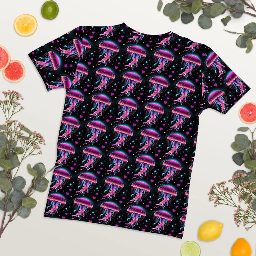 Funny Jellyfish All Over Print T-shirt product image (10)