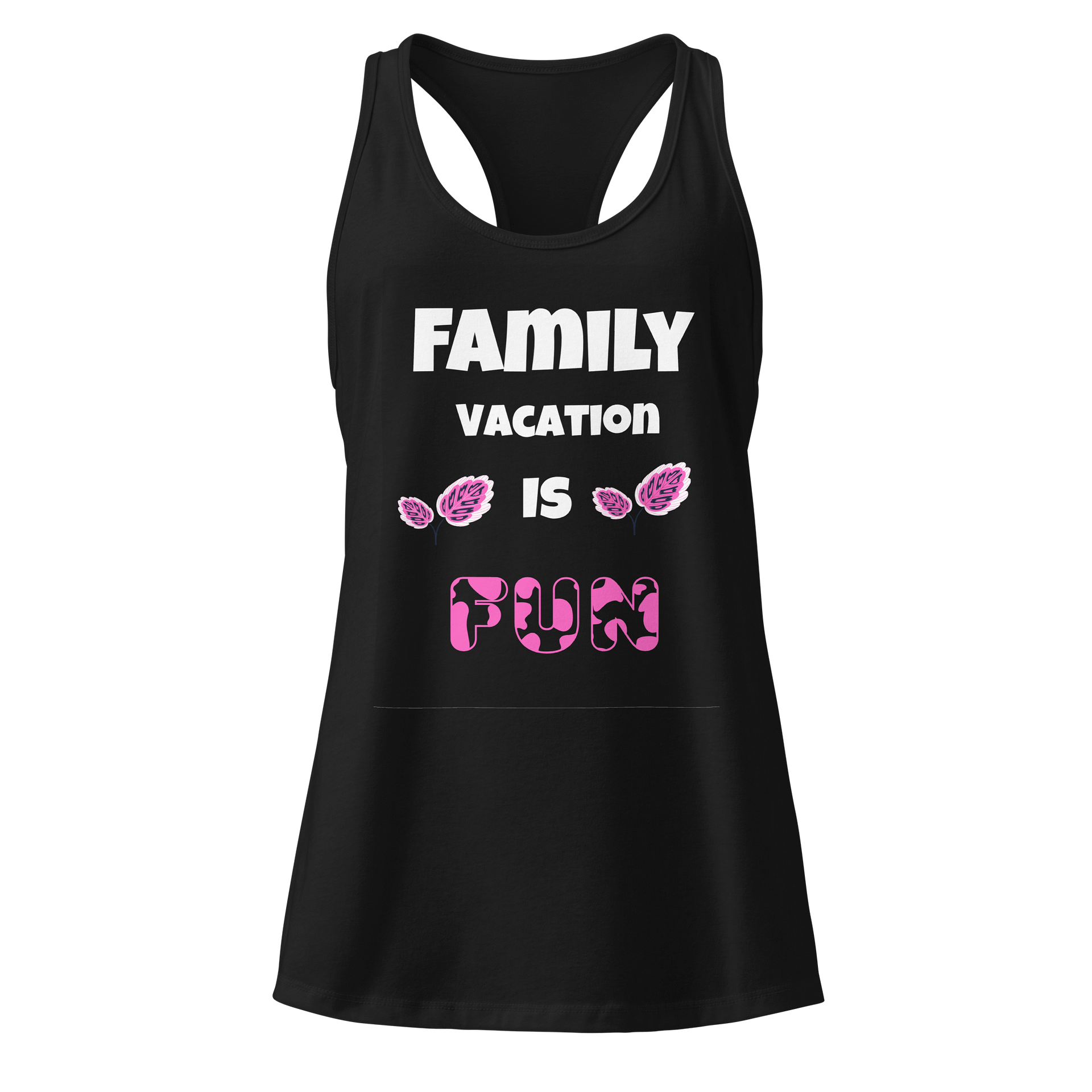 Family Vacation Fun Racerback Tank product image (1)