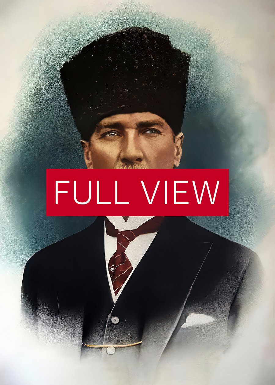 Mustafa Kemal Atatürk photo poster, 1920s — Turkey poster product image (4)