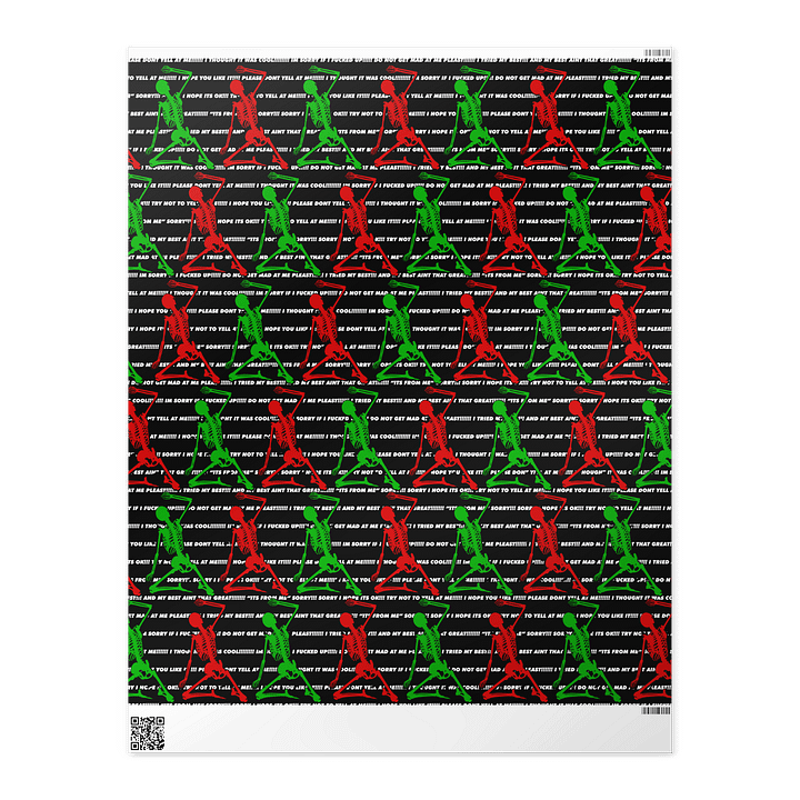 PLEASE DONT YELL AT ME!!! WRAPPIN PAPER product image (2)