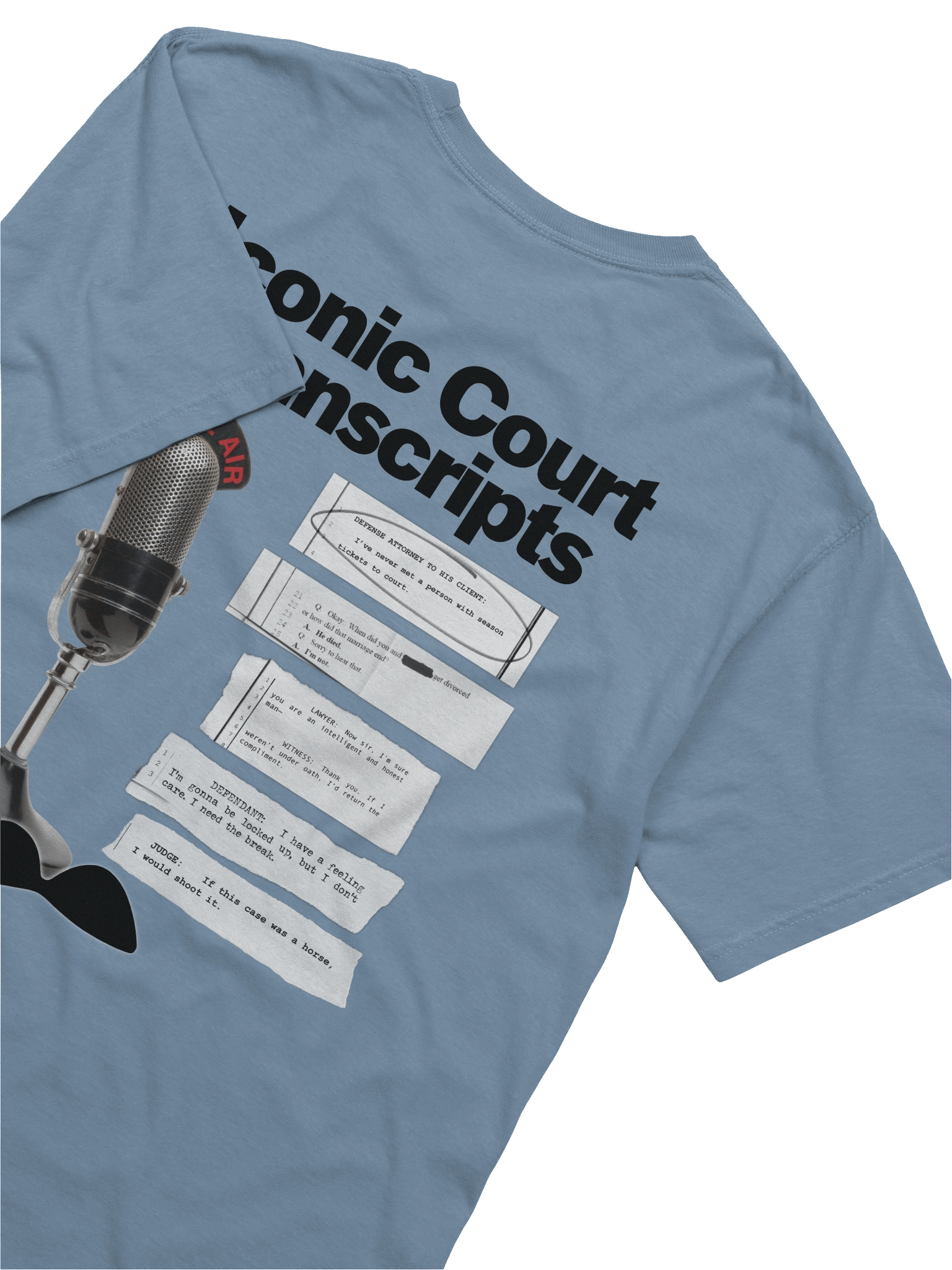 Iconic Court Transcripts Popcorn T-Shirt product image (26)