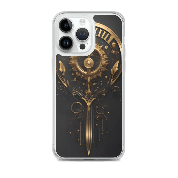 MagSafe® Clear Case for iPhone® – The Golden Blossom product image (2)