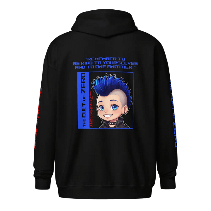 Zero Be Kind Zipper Hoodie product image (1)
