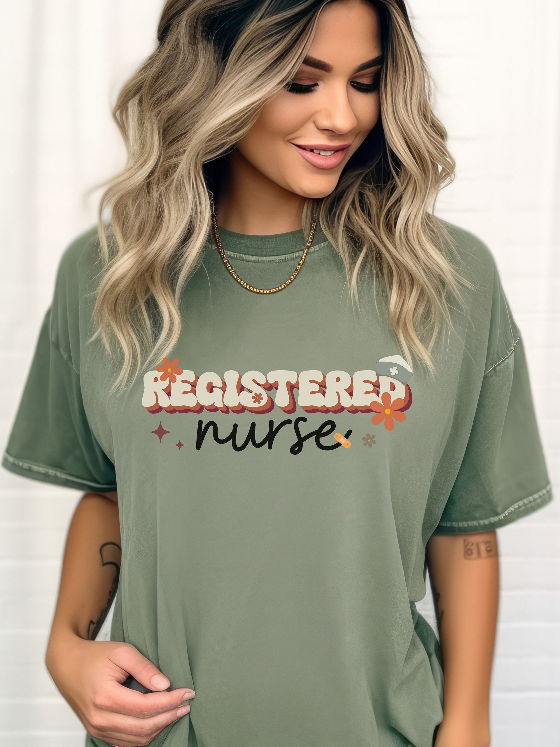 Registered Nurse Retro T-Shirt product image (1)
