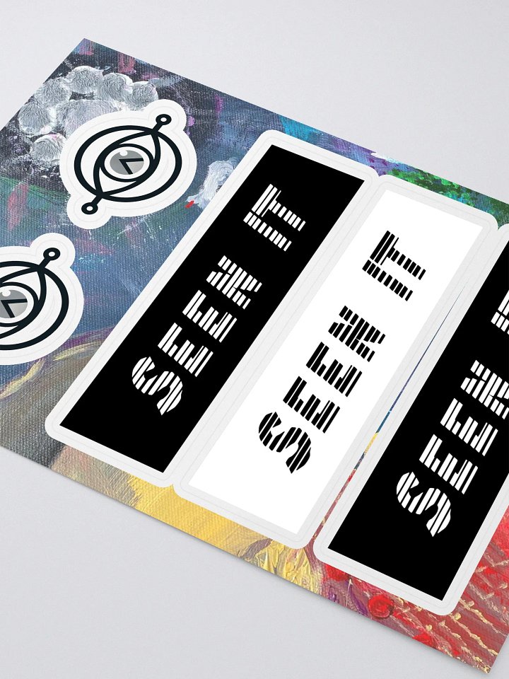 SEEN IT/ Witness Logo Custom Sticker Sheet product image (2)