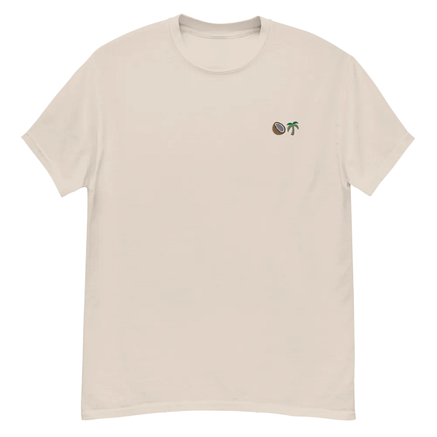 🥥🌴 Coconut Tree Embroidered Tee product image (1)