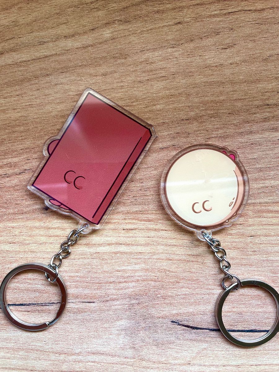 Matching Choco & Pancake Keychains with Bonus Display Base product image (6)
