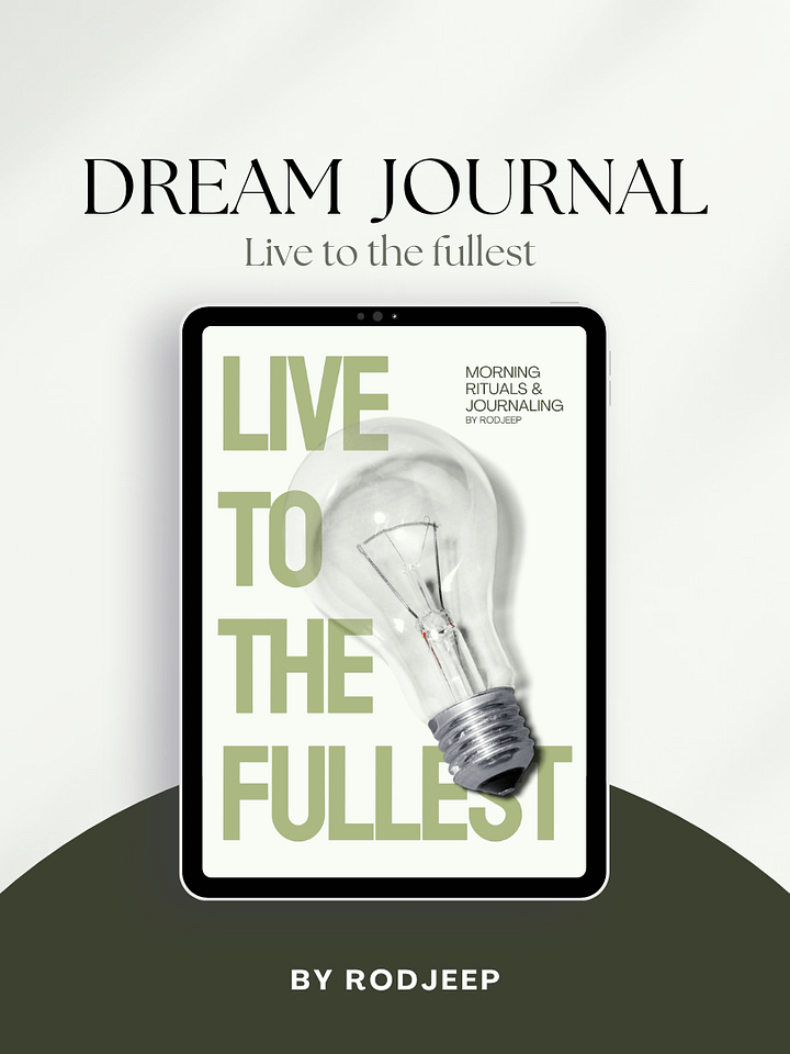 Dream Journal by Rodjeep product image (1)
