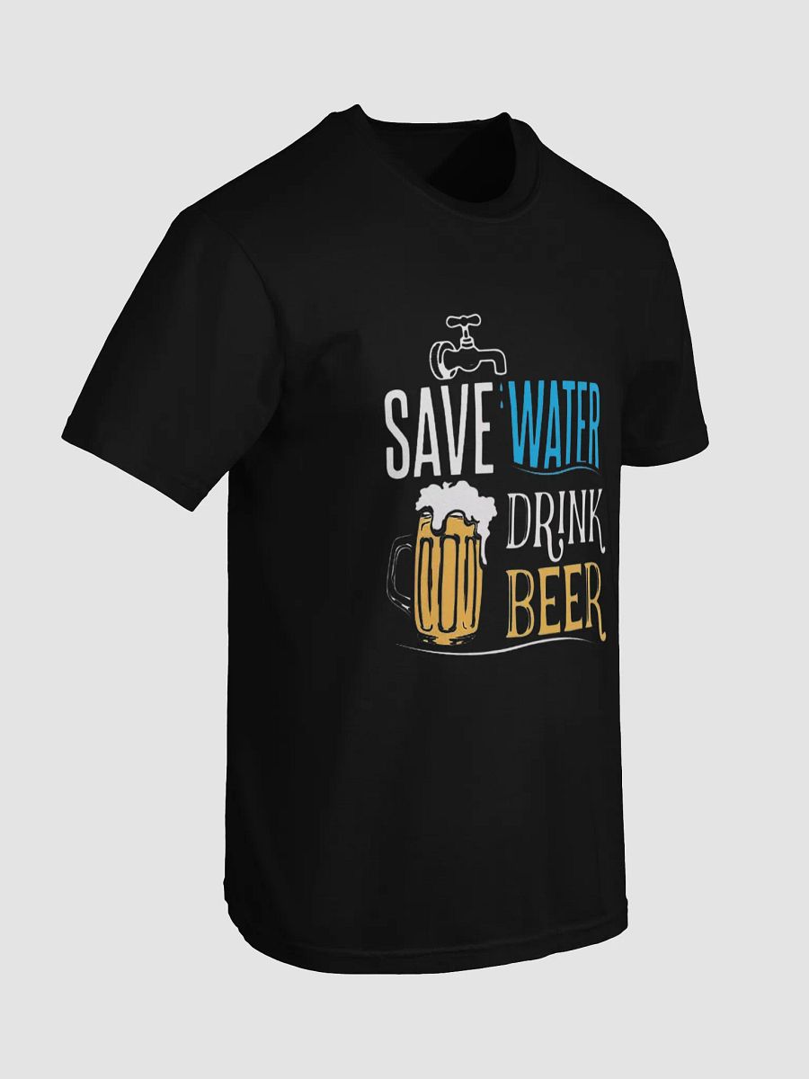 Frothy Beer Mug Typography T-Shirt product image (7)