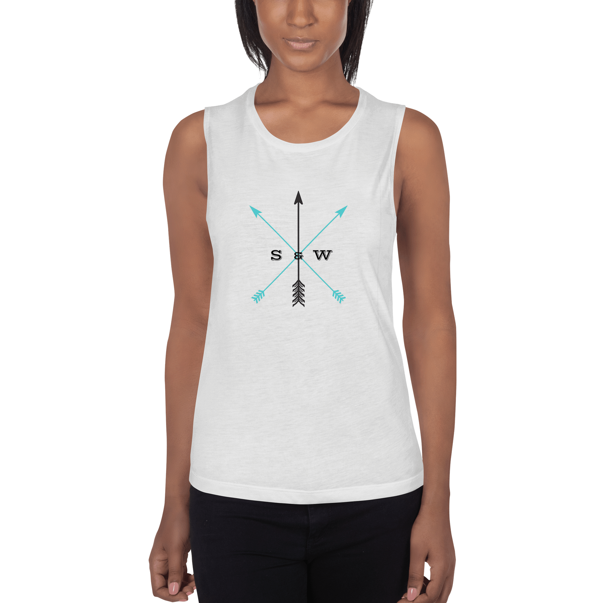 S & W (Smalls & The Wolfpack) Workout Tank Top product image (1)