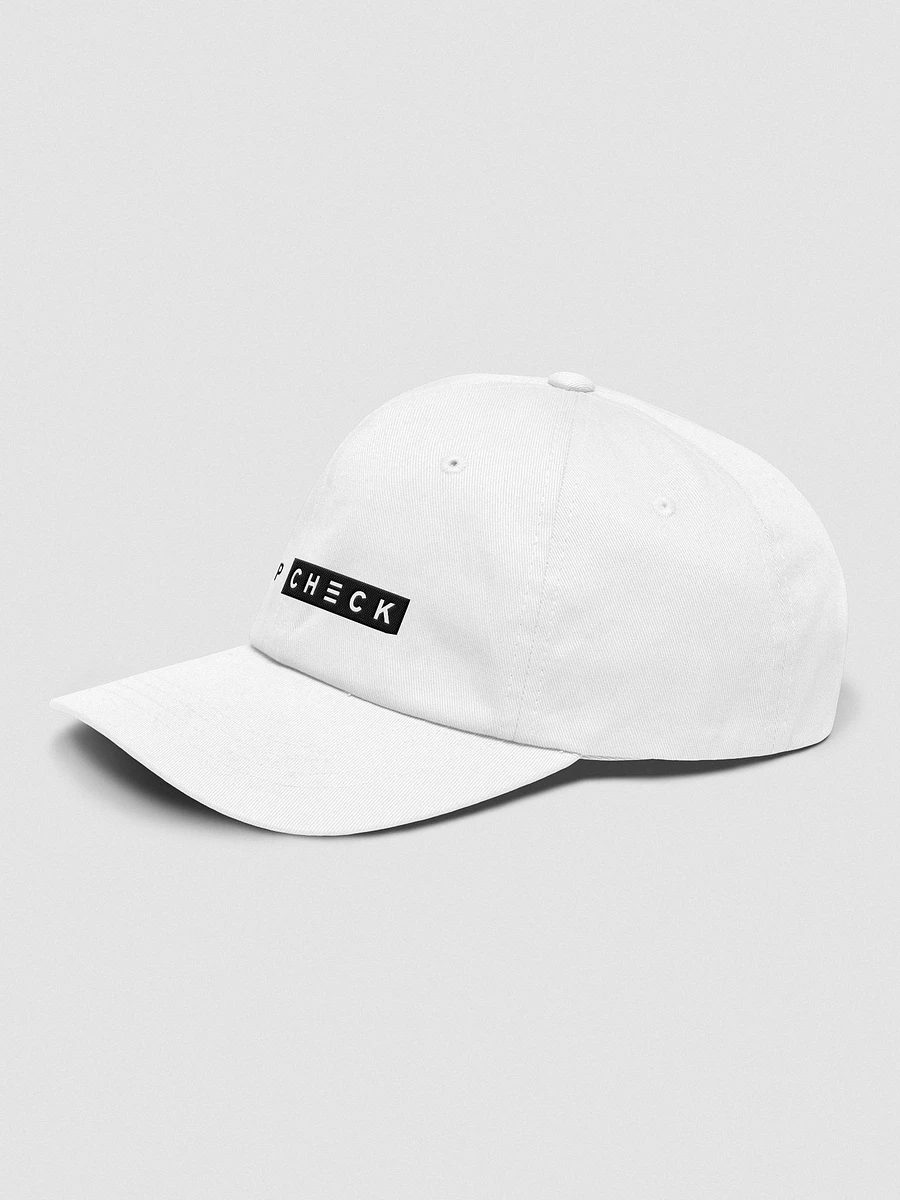 DRIP CHECK HAT - WHITE product image (3)