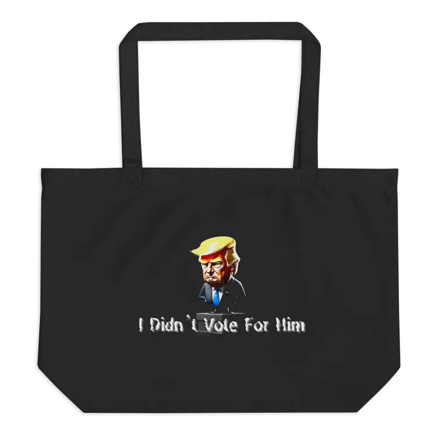 Resistor, I Didn't Vote for Him w/image, Tote product image (1)