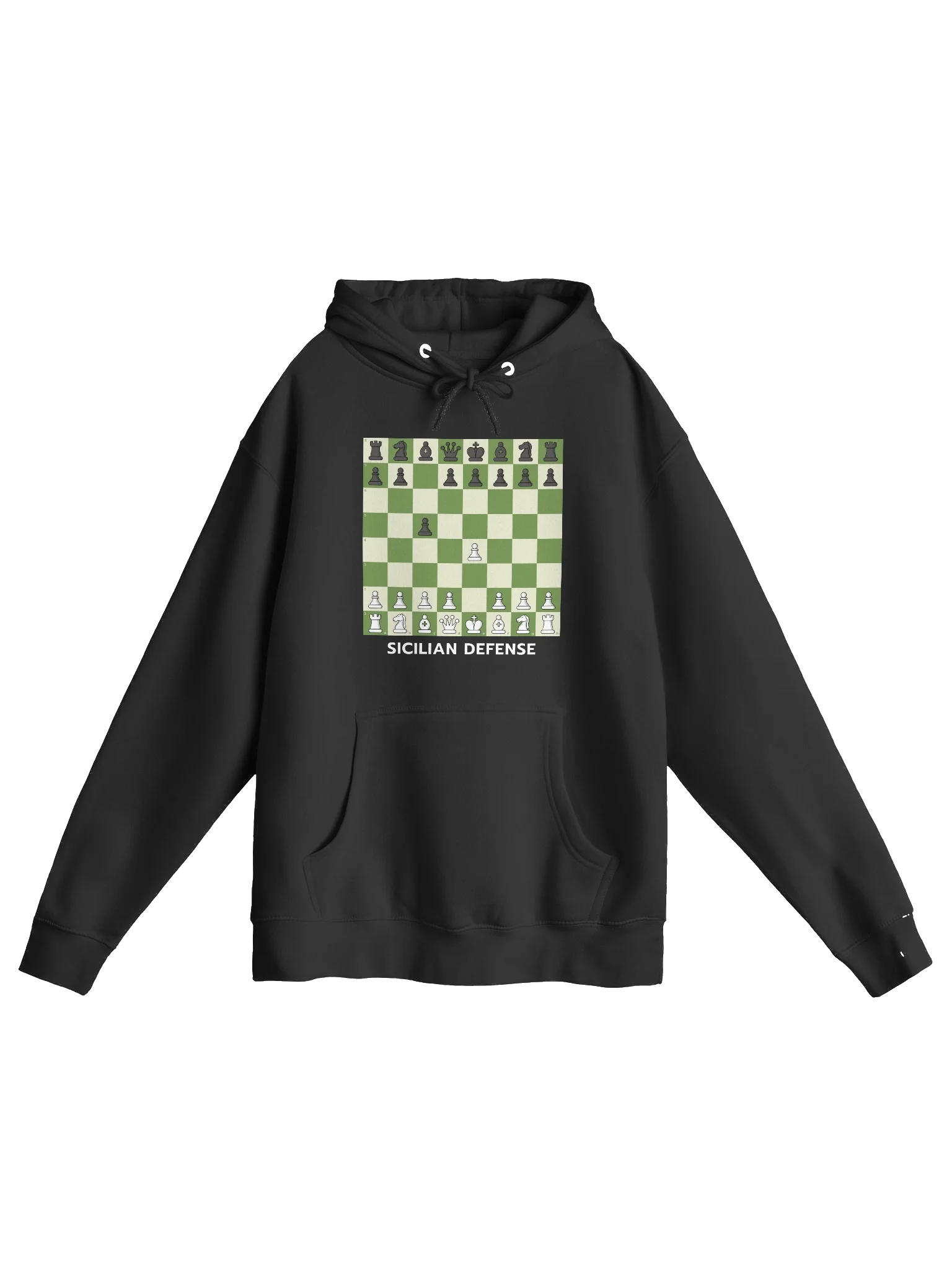 Sicilian Defense Chess Hoodie product image (1)