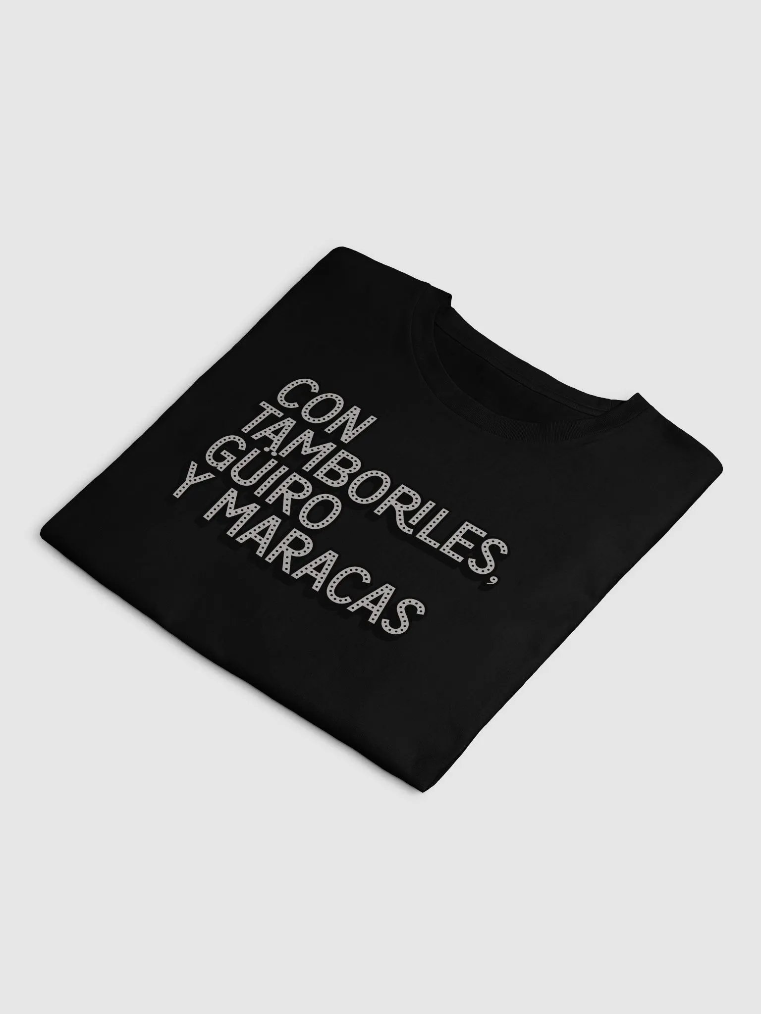 Con Tamboriles, Güiro y Maracas Crop Top product image (3)