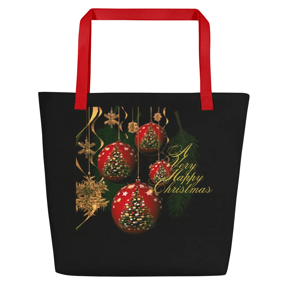 Customizable All-Over Print Tote Bag with Pocket for moms family friends colleagues product image (3)