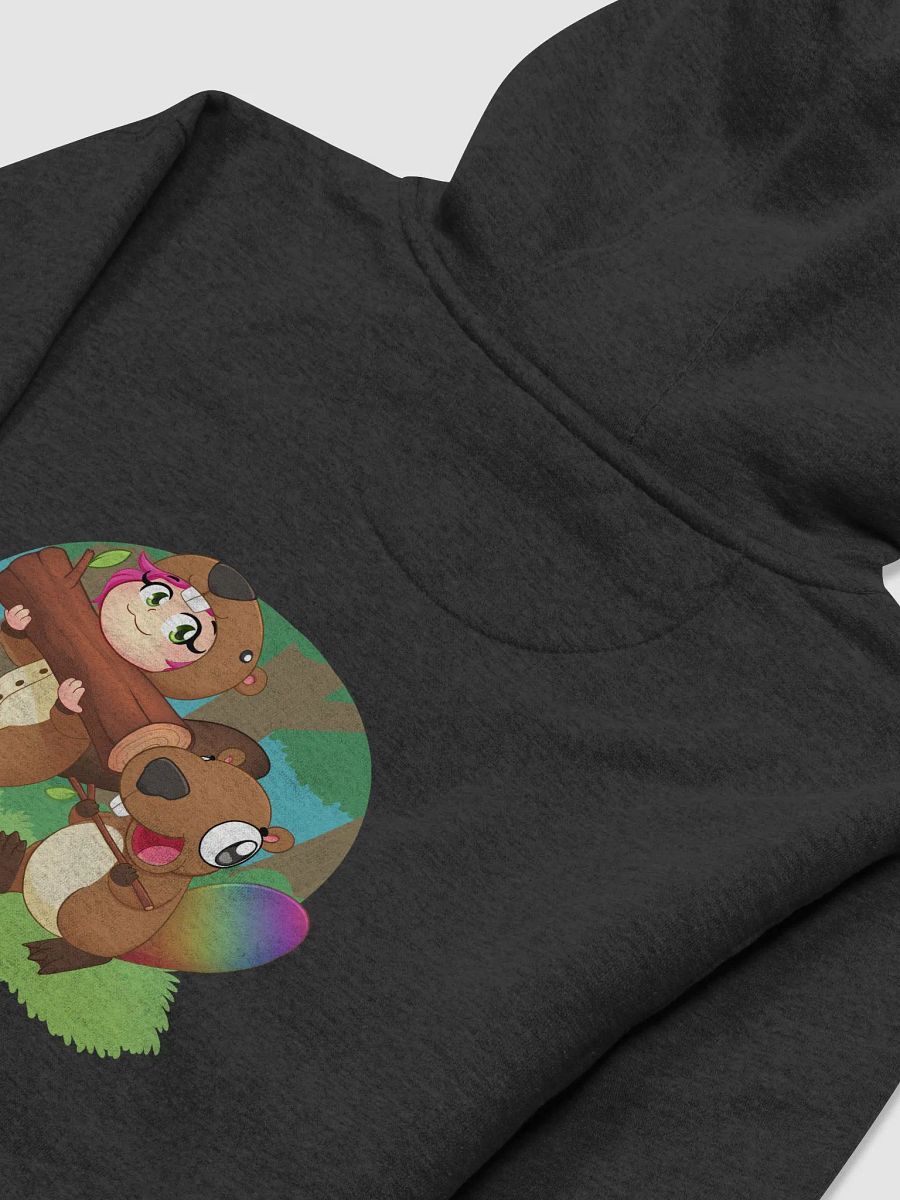 Beaver Meme Cotton Heritage Unisex Premium Hoodie product image (4)