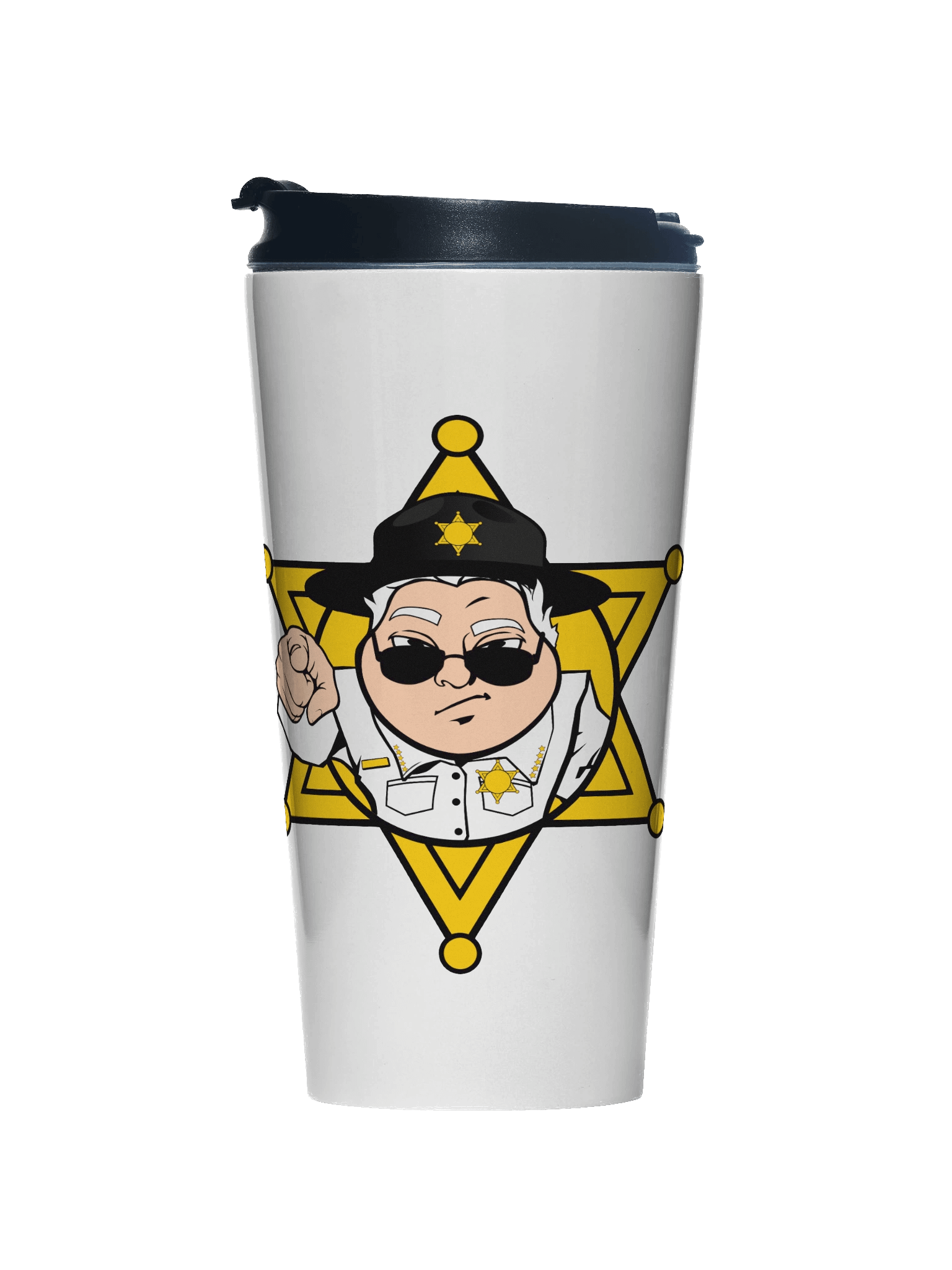 Sheriff Logo Stainless Steel Travel Mug product image (1)