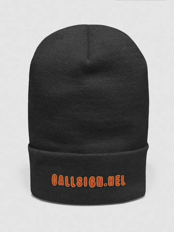 Callsign.Hel Cuffed Beanie product image (1)
