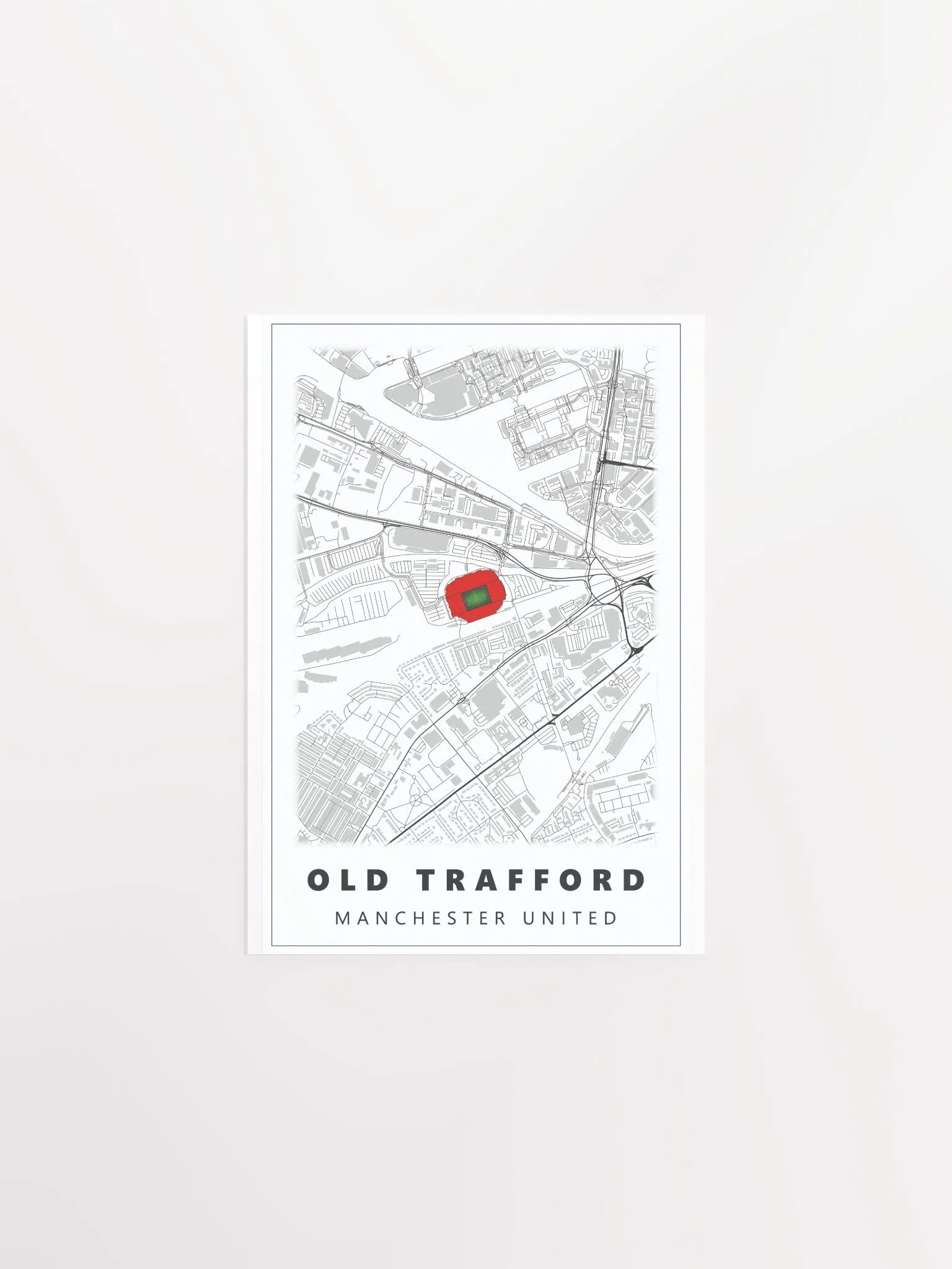 Old Trafford Map - Manchester United product image (2)