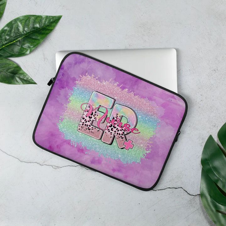 ER Nurse Glitz Glam- Laptop Sleeve product image (2)