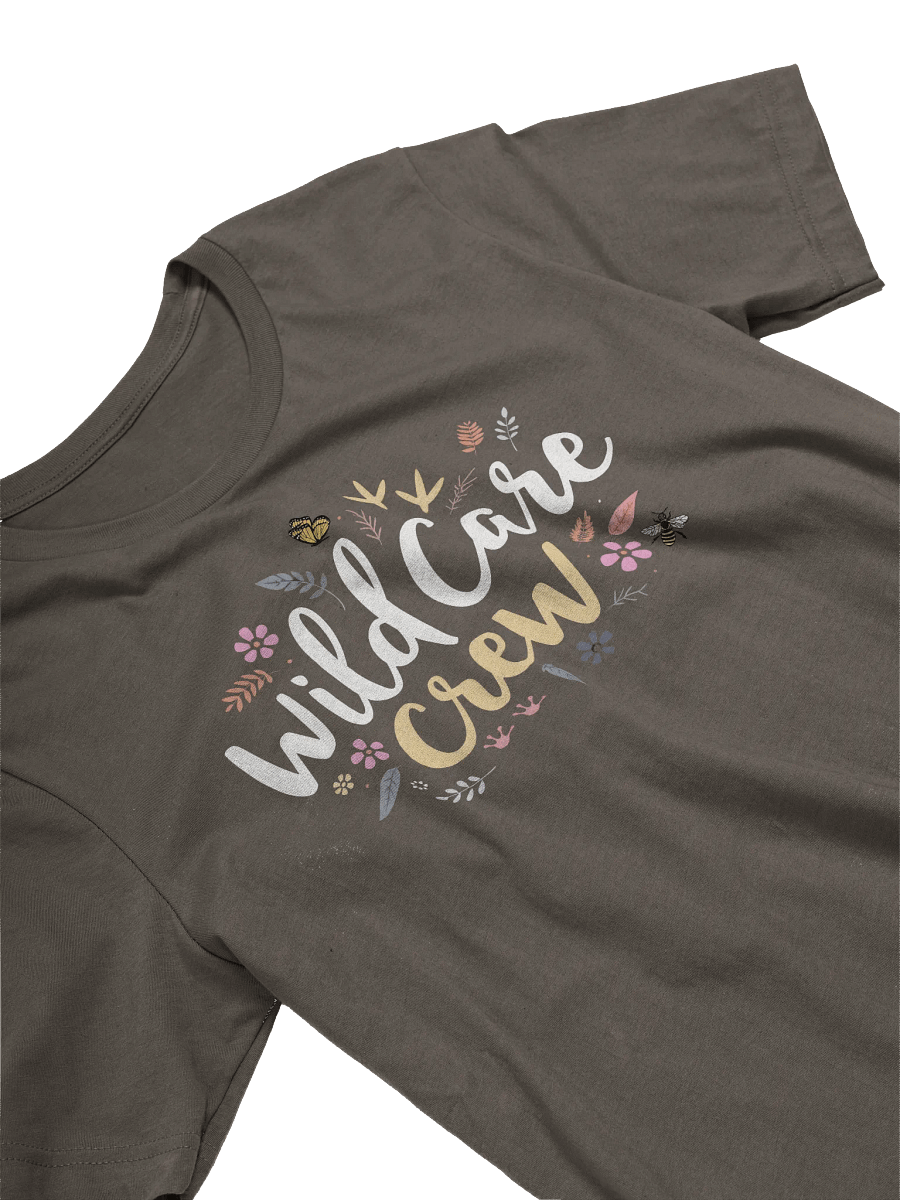 Wild Care Crew T-Shirt, Wildlife Rehab Shirt, Animal Rescue Tee, Vet Nurse Gift, Nature Lover T-shirt product image (3)