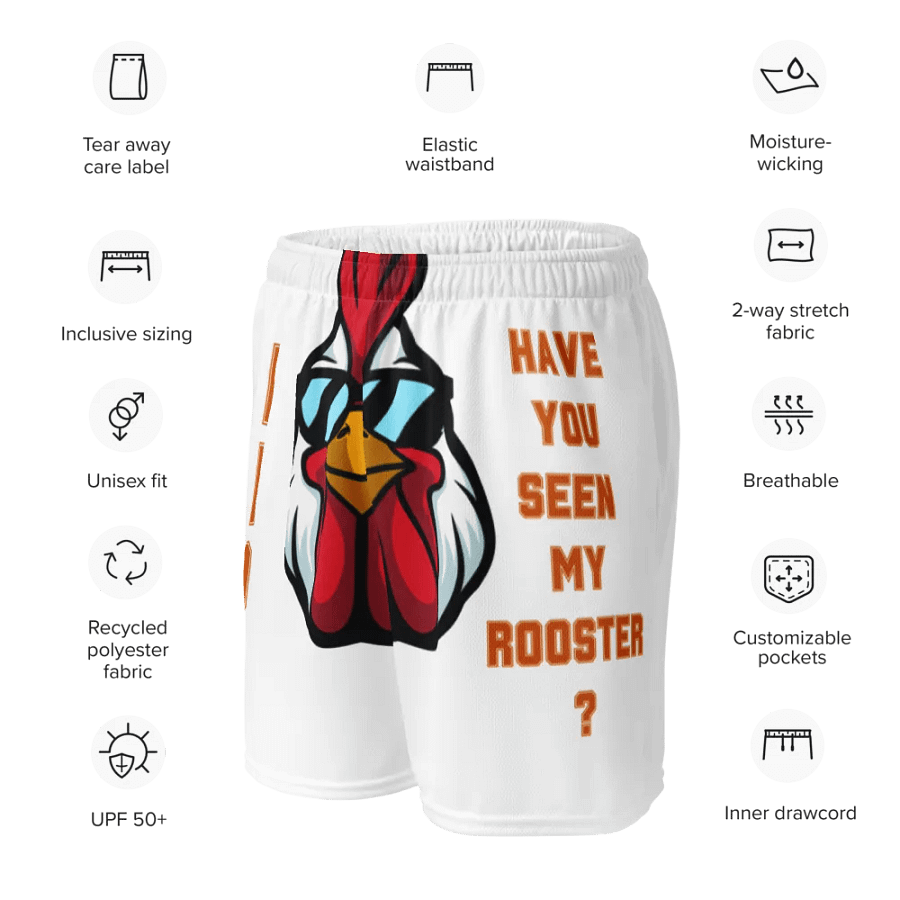 Funky Rooster Shades All-Over Shorts product image (11)