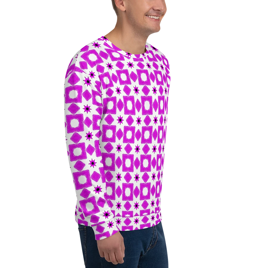 Abstract Fun Pattern Unisex All Over Print Sweatshirt product image (11)