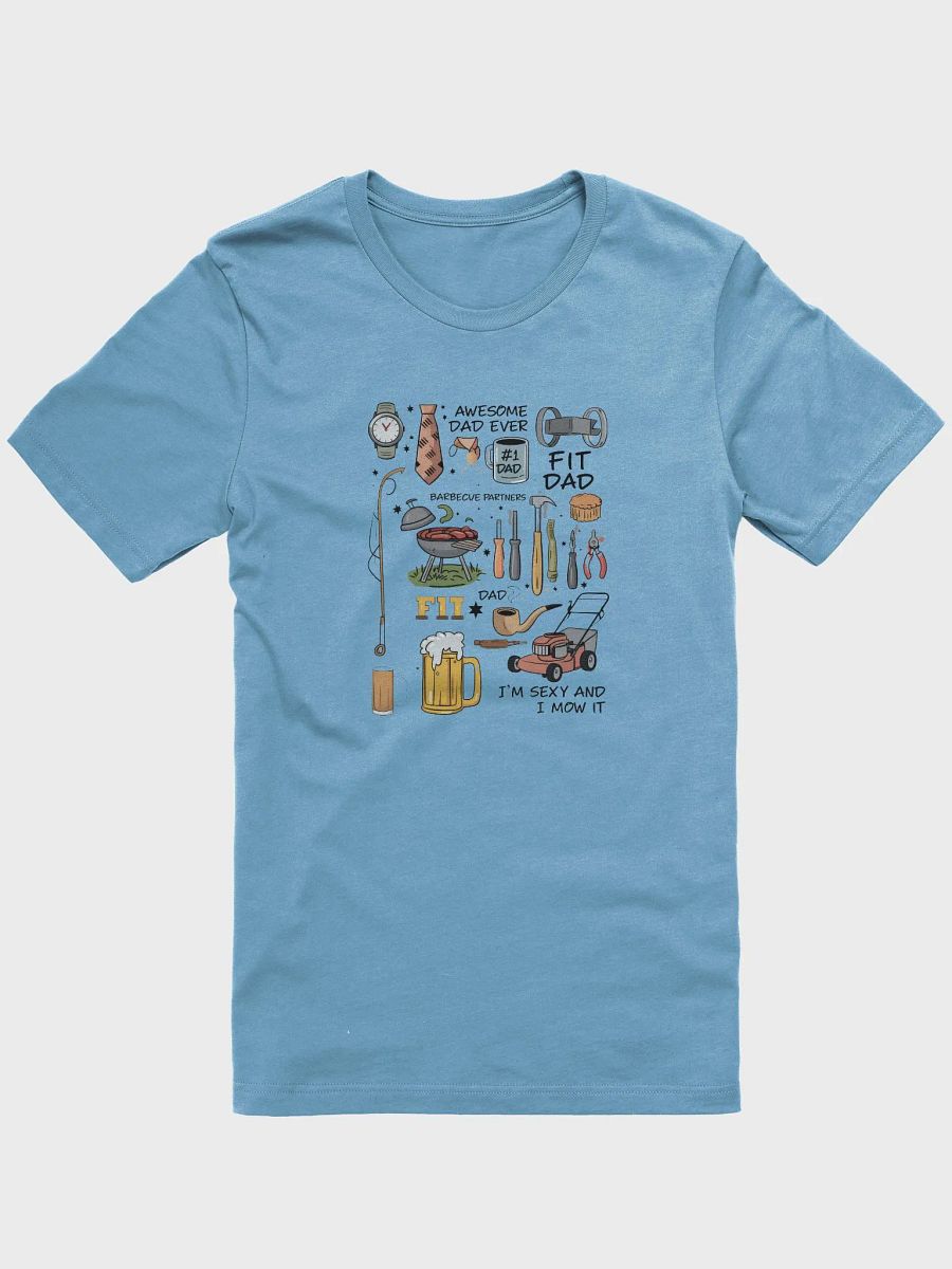 Dad's Favorite Things T-Shirt Fathers Day Bella Canvas product image (3)