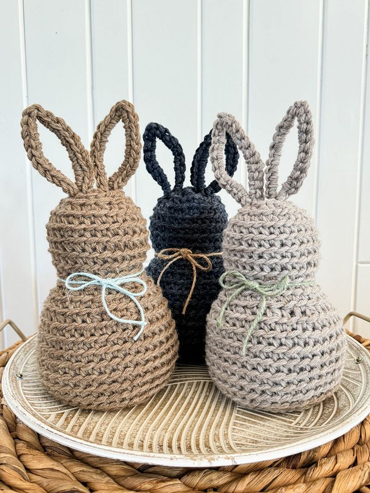 Rustic Farmhouse Bunny Crochet Pattern product image (2)